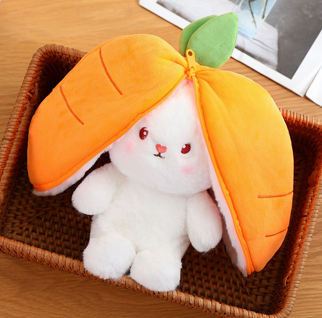 Hop into style with the plush toy