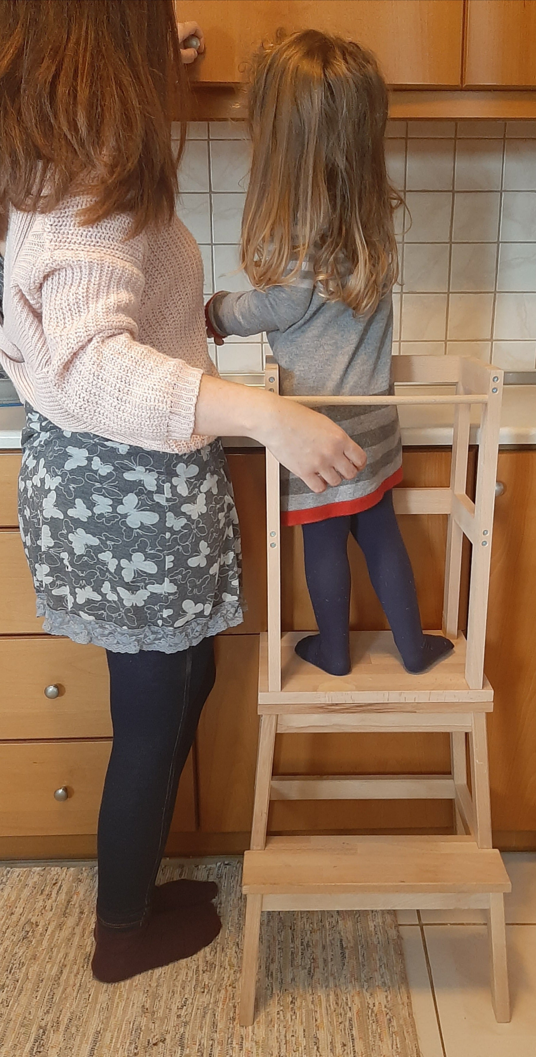 Helper tower to desk (2 to 1 plus)