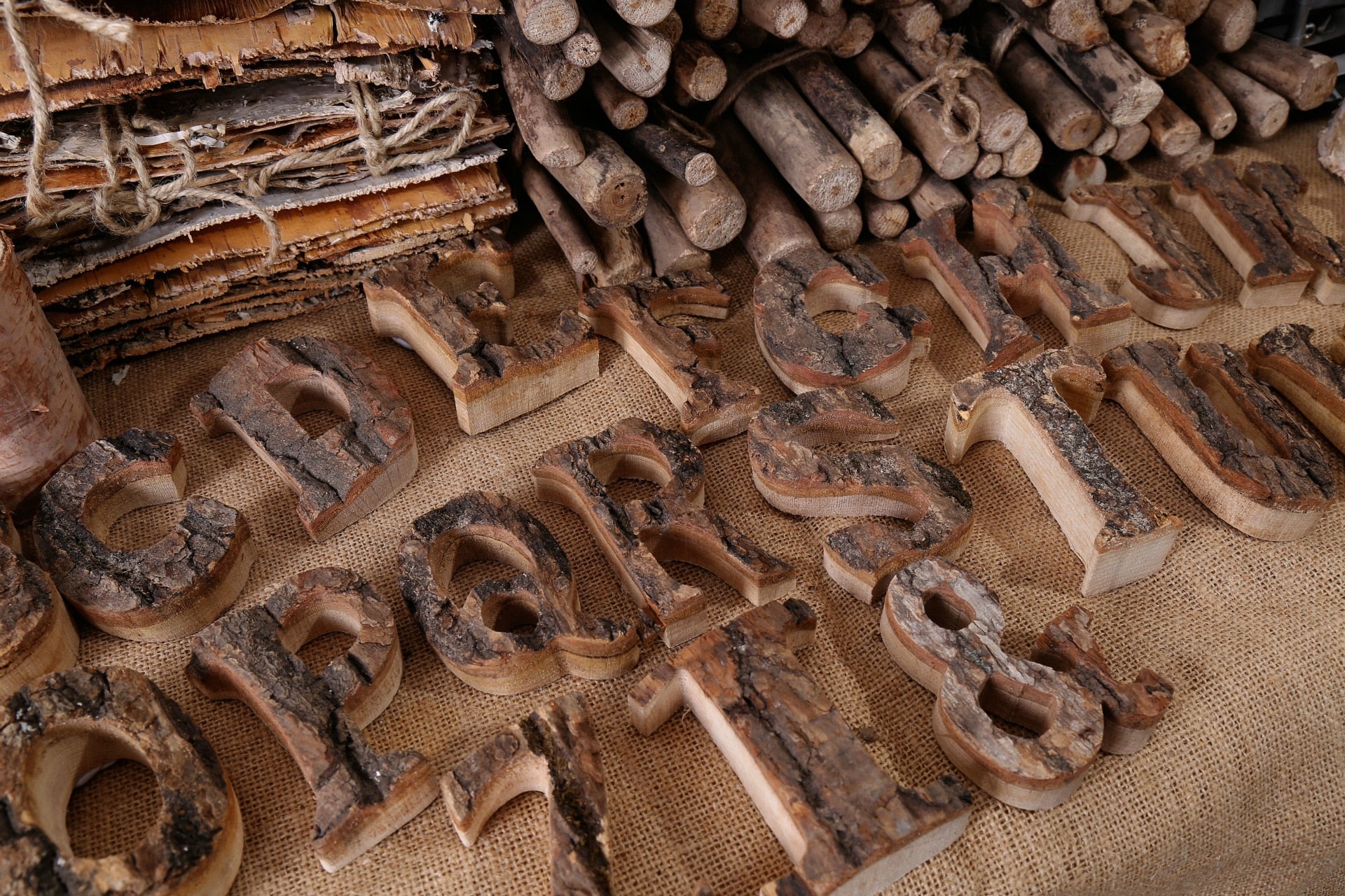 Rustic wooden letters or numbers(create your own text)