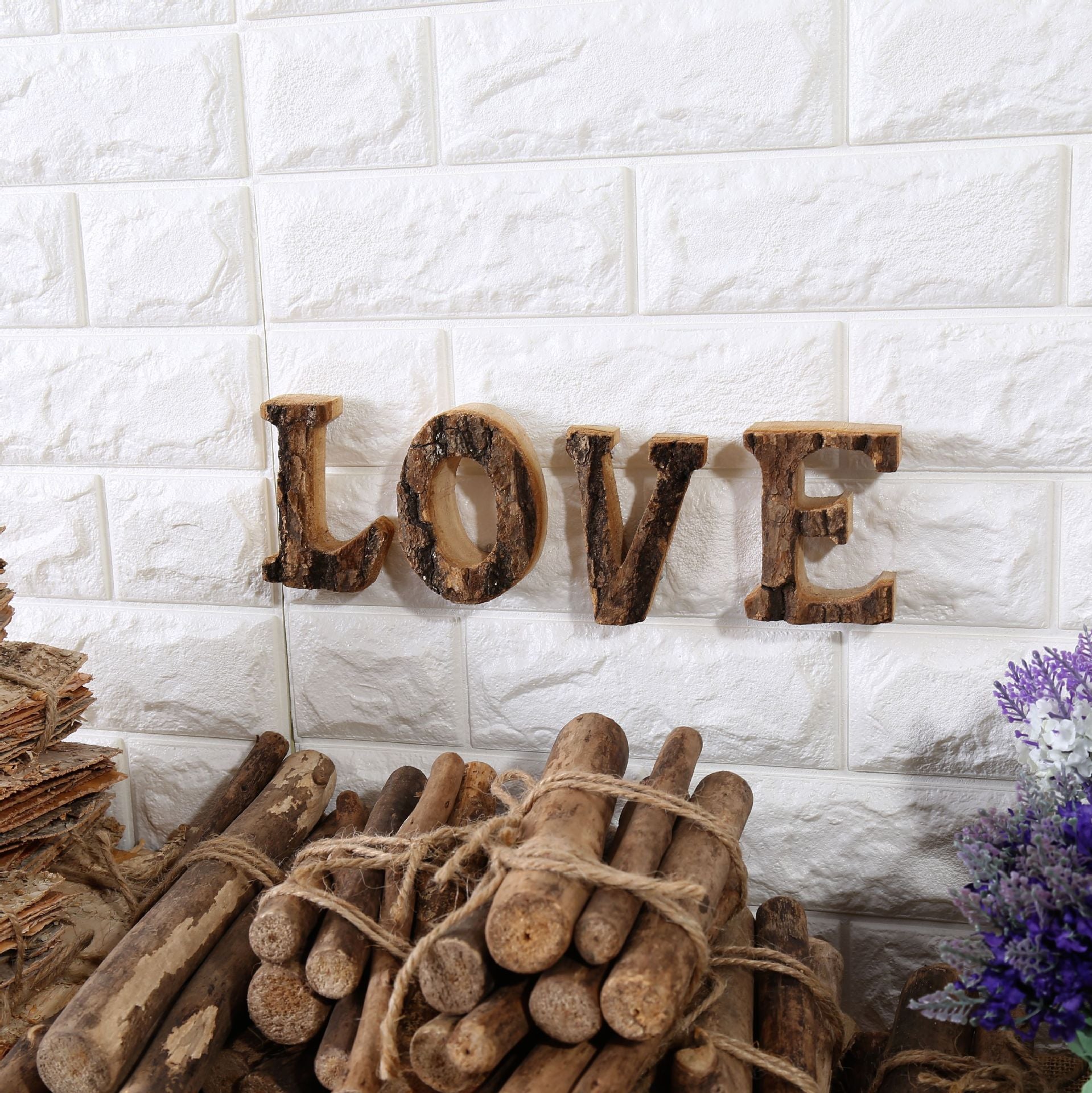 Rustic wooden letters or numbers(create your own text)