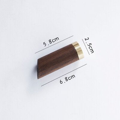 Minimal wood hooks