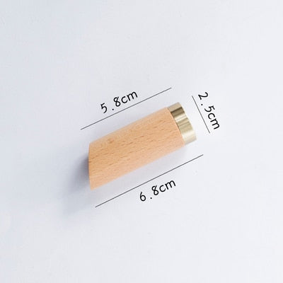Minimal wood hooks