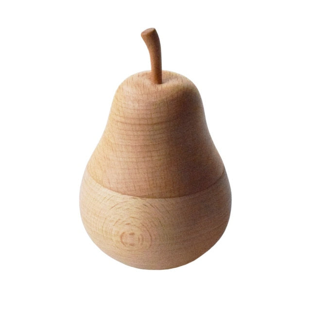 Wooden toothpick holder