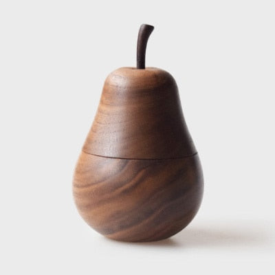 Wooden toothpick holder