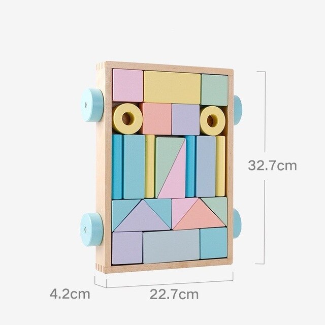 Montessori educational wooden toys