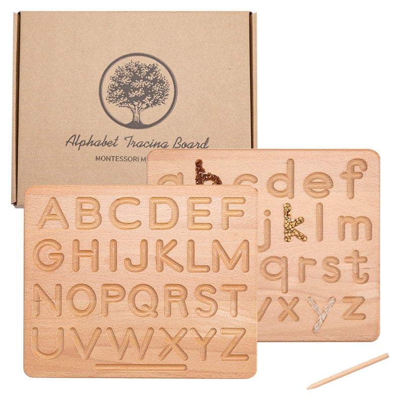 Montessori tracing board