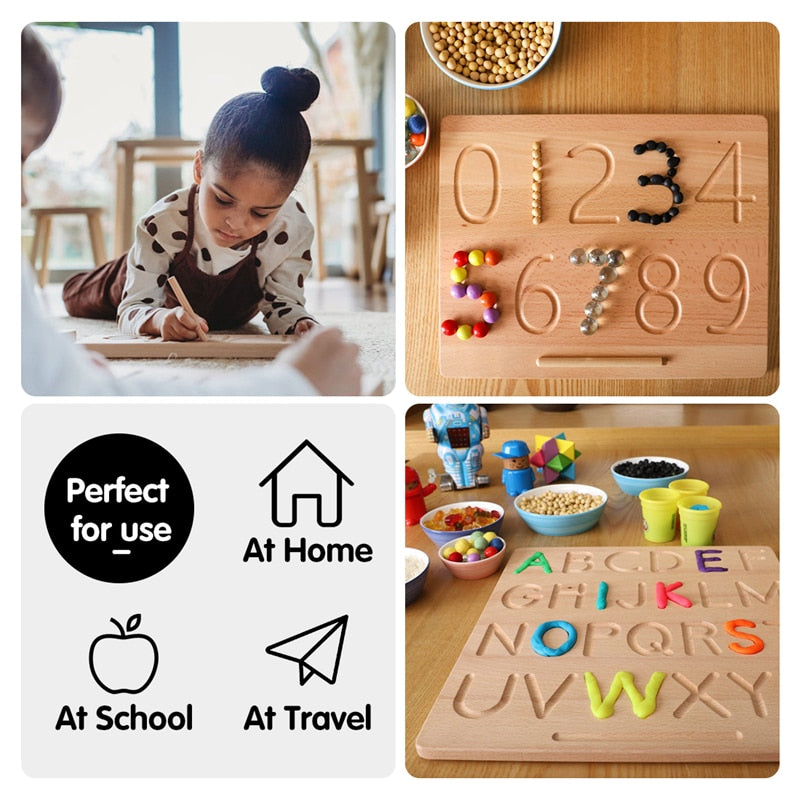 Montessori tracing board