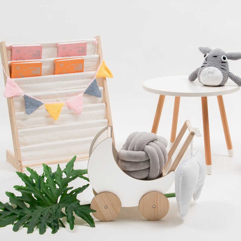 Wooden stroller toy