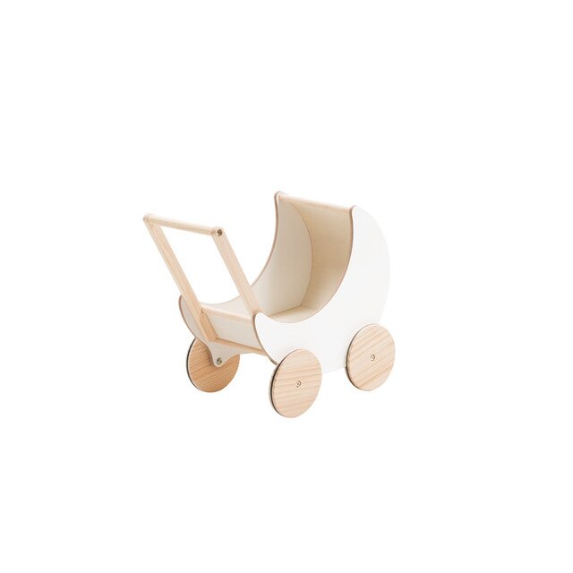 Wooden stroller toy