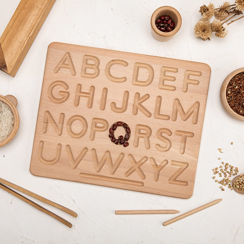 Montessori tracing board
