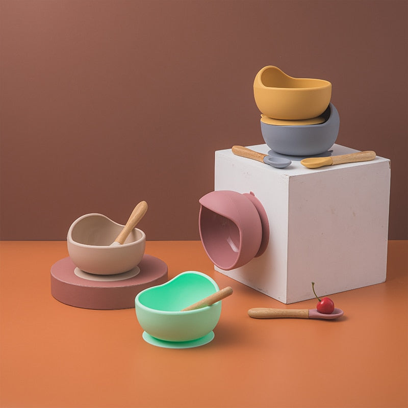 Baby feeding set