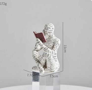 Abstract art figurines