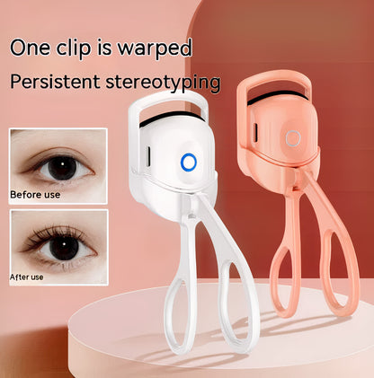 Portable electric thermal eyelash curler