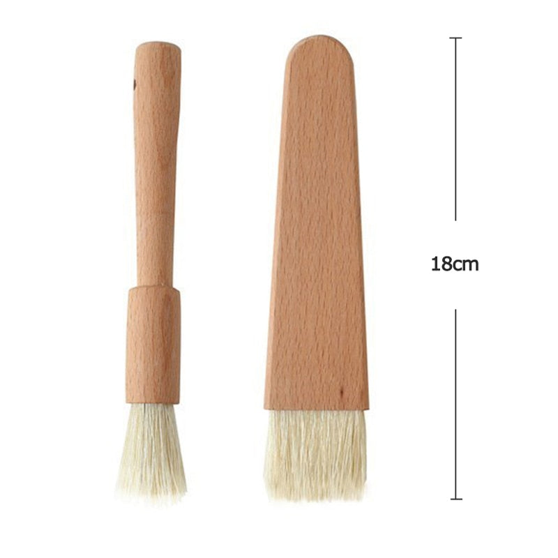 Set of 2 kitchen oil brushes