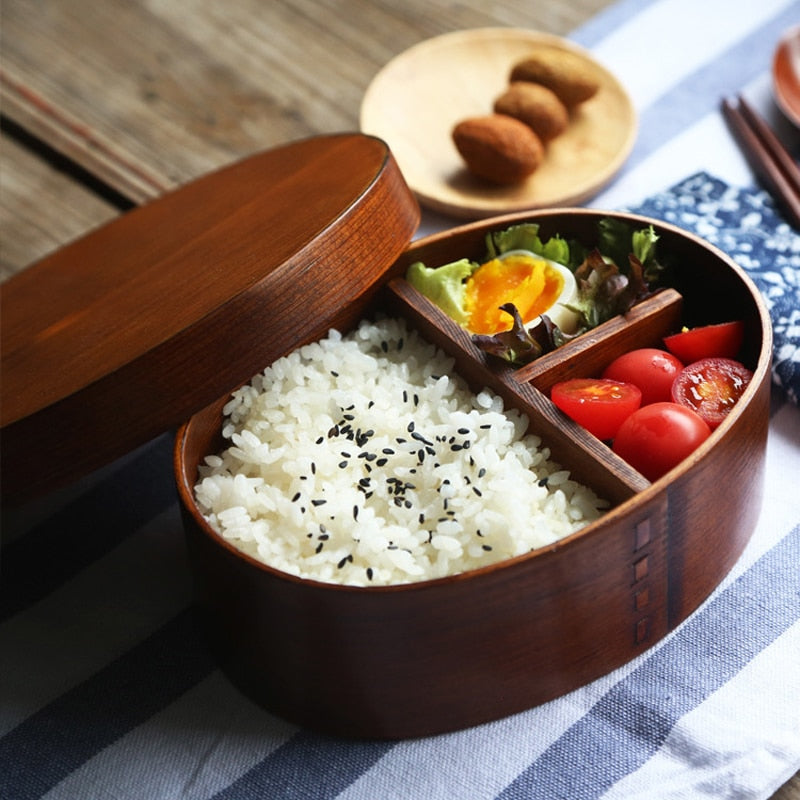 Wooden food container