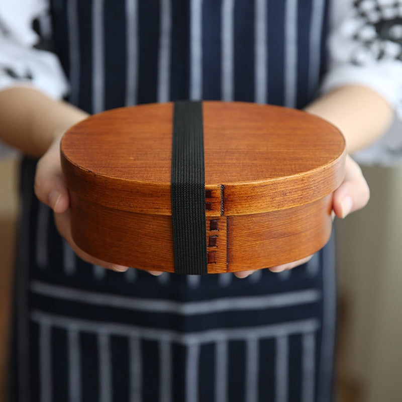 Wooden food container