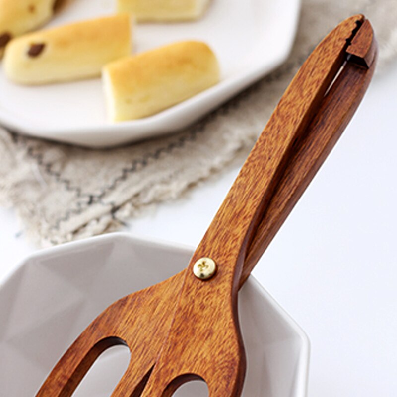 Wooden food scissors