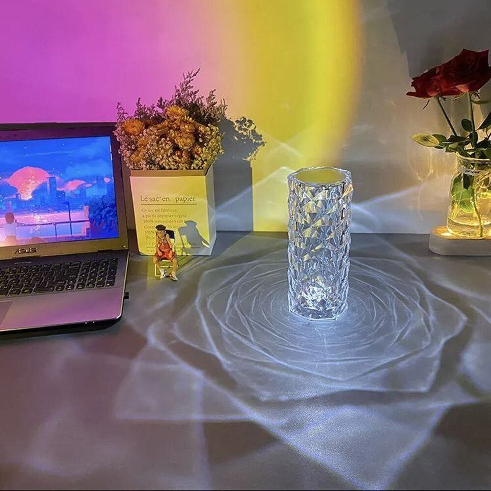 Diamond magical touch lamp